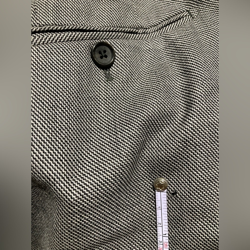 TOM FORD classic medium gray peak lapel 2 piece suit 40 50 - Picture 10 of 11
